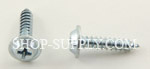 Bright Zinc Finish Trim Screws